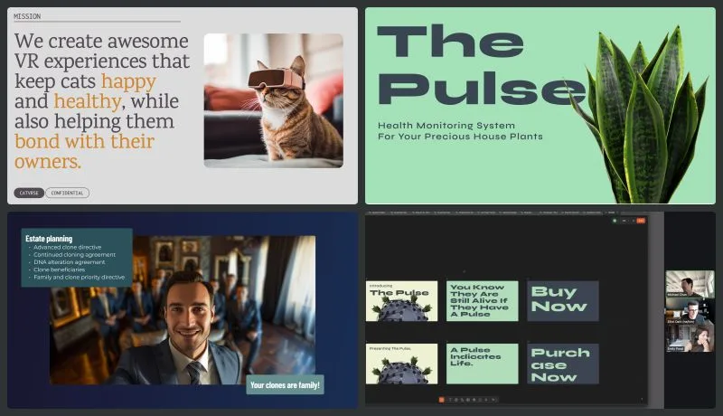 Startup Slide Roulette in Figma
