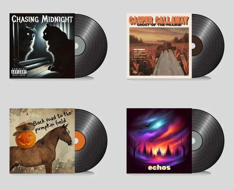 Halloween Album Cover Design Challenge